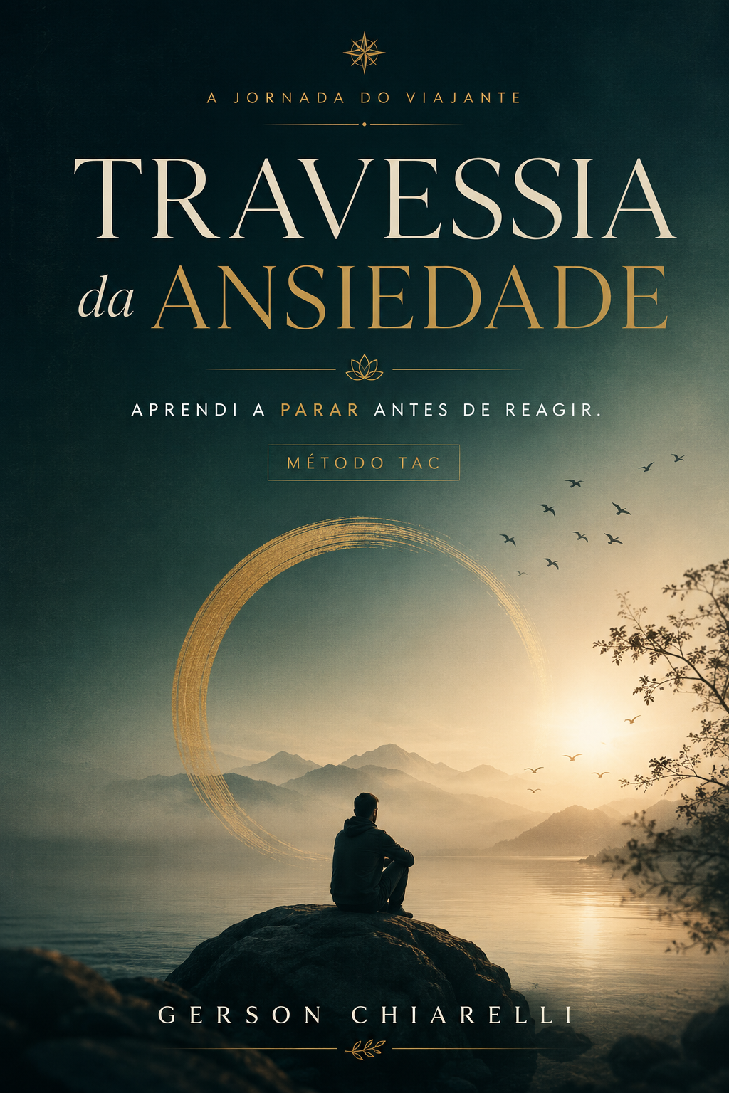 Capa do livro Travessia da Ansiedade — Método TAC, de Gerson Chiarelli